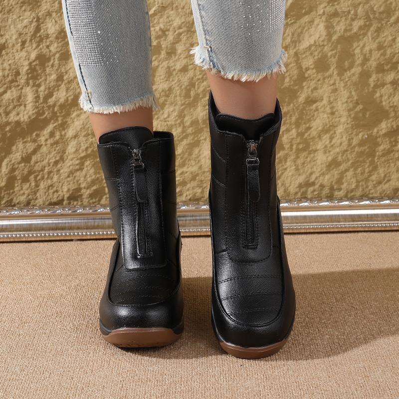 Warm Short Boots Ladies Boots WinterNew -Selling Fleece-Lined Thickened Wedge Short Boots 35
Warm Short Boots Ladies Boots WinterNew -Selling Fleece-Lined Thickened Wedge Short Boots 35