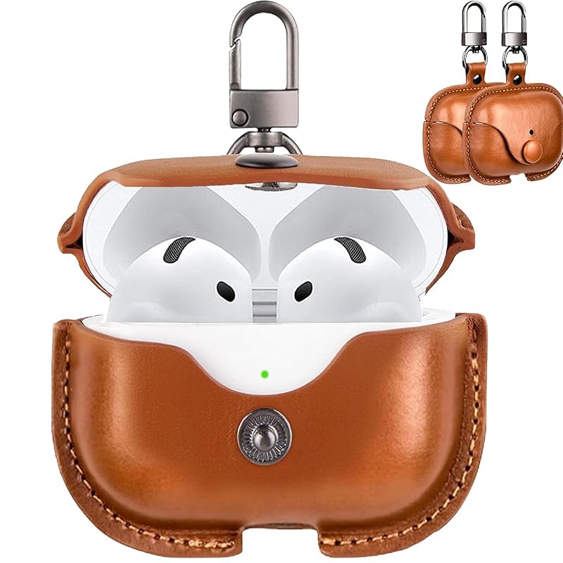 AIYYXX Airpods4 case 4th generation (2024) airpods4 leather luxury genuine leather PU leather Full protection Can be charged while wearing led light
AIYYXX Airpods4 case 4th generation (2024) airpods4 leather luxury genuine leather PU leather Full protection Can be charged while wearing led light