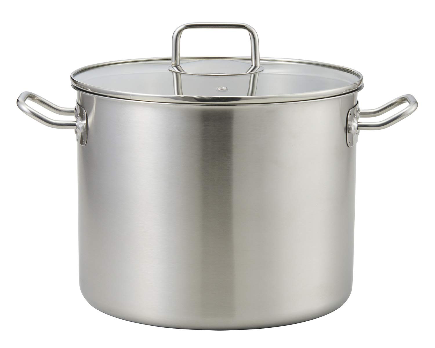Bestco 26cm Satin Stockpot, Echoes Series, Lightweight, Visible Stainless Steel, with Glass Lid, IH Compatible, ND-6347
Bestco 26cm Satin Stockpot, Echoes Series, Lightweight, Visible Stainless Steel, with Glass Lid, IH Compatible, ND-6347