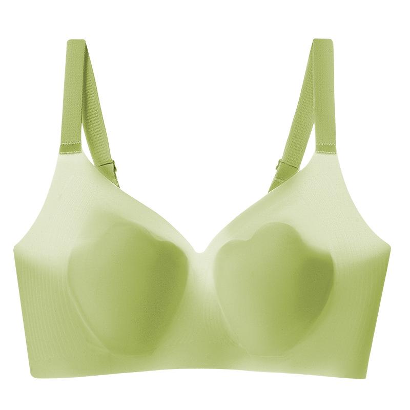 Summer cool feeling, no steel ring, big chest, small gathering, non-marking petal cup, bra is noble and soft XXL зелений
Summer cool feeling, no steel ring, big chest, small gathering, non-marking petal cup, bra is noble and soft XXL зелений