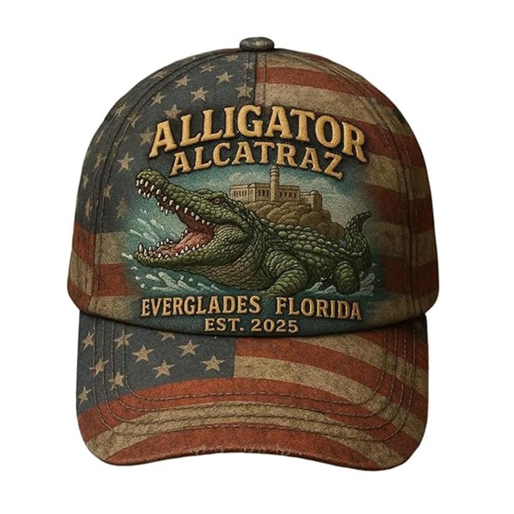 Cotton Outdoor Sun Hat Sun Protection Casual Baseball Cap Breathable Crocodile Alcatraz Streetwear Cap for Hiking Camping Picnic
Cotton Outdoor Sun Hat Sun Protection Casual Baseball Cap Breathable Crocodile Alcatraz Streetwear Cap for Hiking Camping Picnic