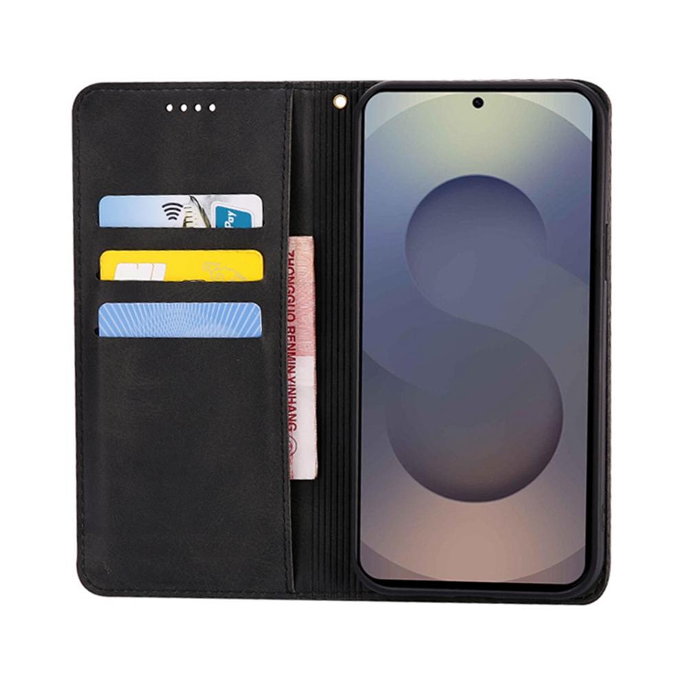 For Samsung Galaxy S24 Ultra Case Wallet Calf Texture Leather Phone Cover with Hidden Magnetic Closure Red
For Samsung Galaxy S24 Ultra Case Wallet Calf Texture Leather Phone Cover with Hidden Magnetic Closure Red