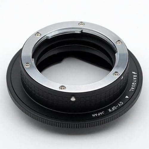 Rayqual Japanese Lens Mount Adapter for Contax/Yashica Mount Lenses to Fuji GFX 50S Mount Body (CY-GFX)
Rayqual Japanese Lens Mount Adapter for Contax/Yashica Mount Lenses to Fuji GFX 50S Mount Body (CY-GFX)