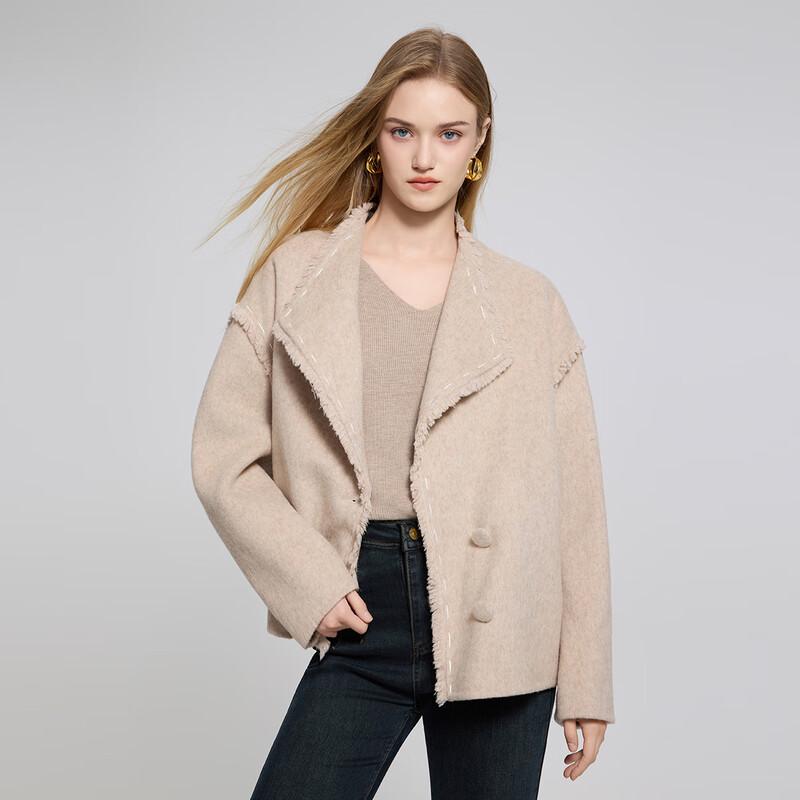Women s Chic Double-Faced Wool Blend Short Coat S
Women s Chic Double-Faced Wool Blend Short Coat S
