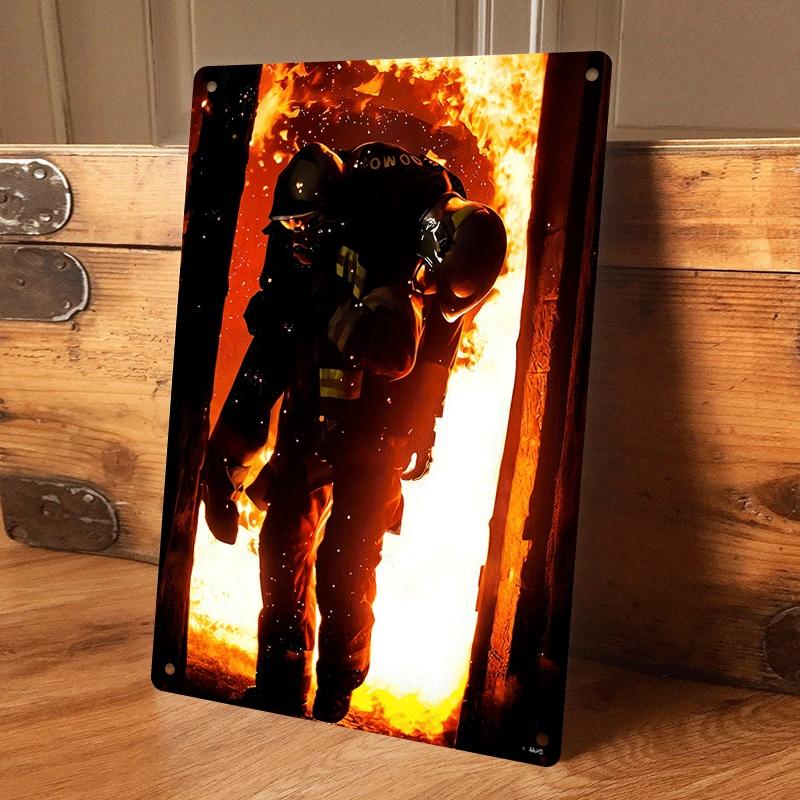 1 piece: Firefighter Rescue Scene Tin Wall Hanging - Heroic Rescue Scene Home/Office Decoration - Tribute to Emergency Service T (as the picture,20x30cm)
1 piece: Firefighter Rescue Scene Tin Wall Hanging - Heroic Rescue Scene Home/Office Decoration - Tribute to Emergency Service T (as the picture,20x30cm)