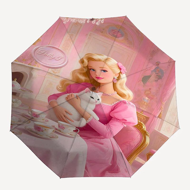 1pc tea party Automatic Folding Umbrella - Compact 8-Rib Design, Durable Plastic & Iron1037L
1pc tea party Automatic Folding Umbrella - Compact 8-Rib Design, Durable Plastic & Iron1037L