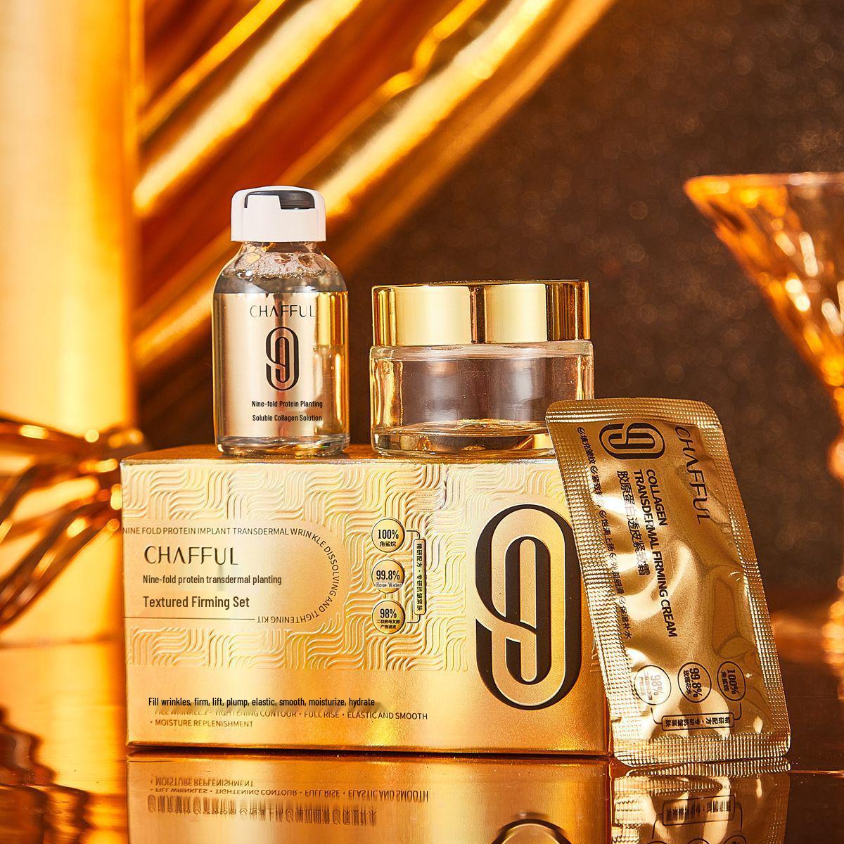 Xiangfuer Anti-Wrinkle Moisturizing Protein Firming Facial Care Set
Xiangfuer Anti-Wrinkle Moisturizing Protein Firming Facial Care Set