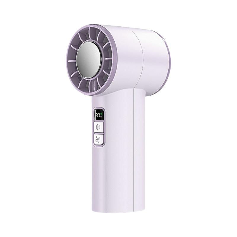 USB Rechargeable Handheld Fan Electric Adjustable Speed Fan 2000mAh Battery Cooling Device with LED Digital Display фиолетовый
USB Rechargeable Handheld Fan Electric Adjustable Speed Fan 2000mAh Battery Cooling Device with LED Digital Display фиолетовый