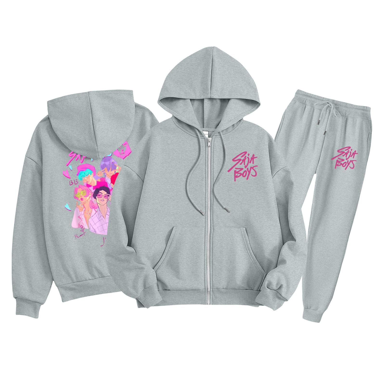 Детская мода Толстовка с капюшоном на молнии с длинными рукавами и спортивные штаны Однотонный комплект толстовки с карманами 120
Детская мода Толстовка с капюшоном на молнии с длинными рукавами и спортивные штаны Однотонный комплект толстовки с карманами 120