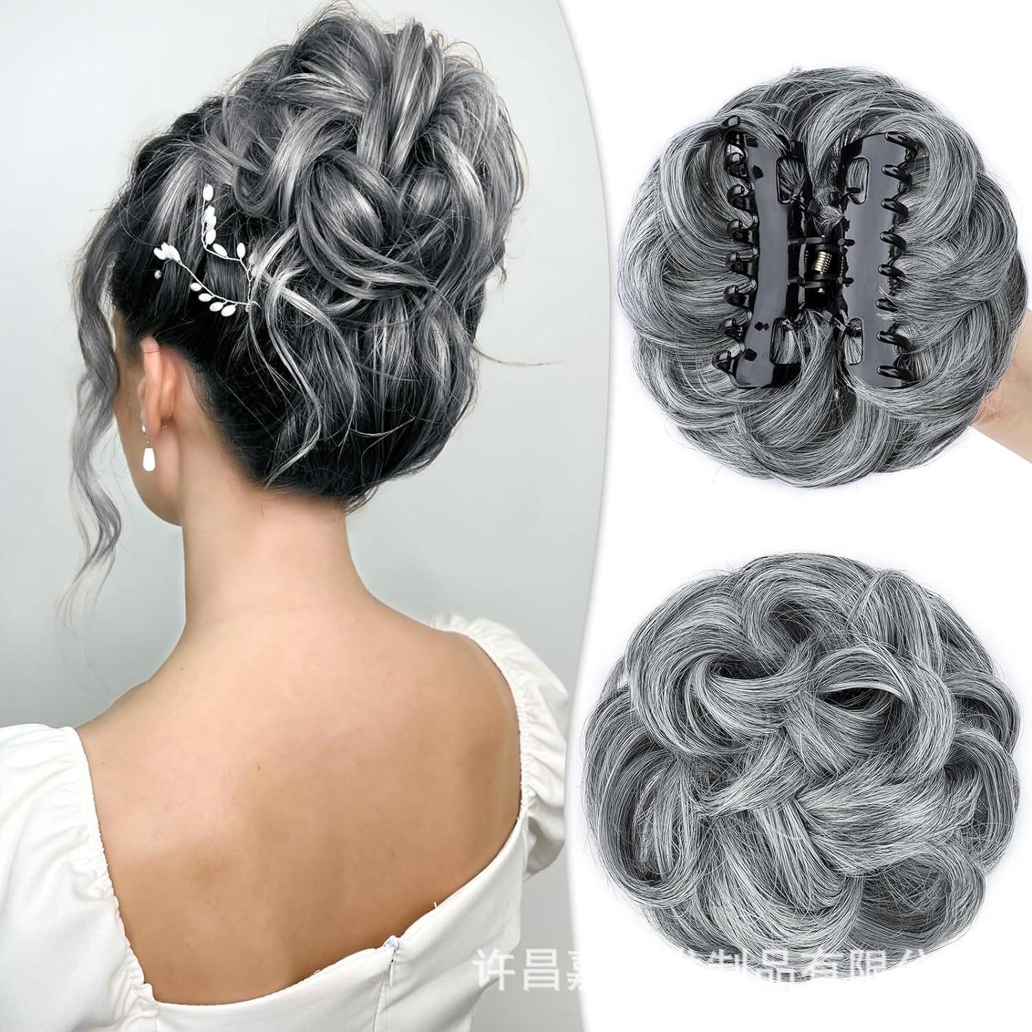 Жіночий Скранчі Пучок - Еластичний Об ємний Натуральний Кучерявий Волосся Донат
Жіночий Скранчі Пучок - Еластичний Об ємний Натуральний Кучерявий Волосся Донат