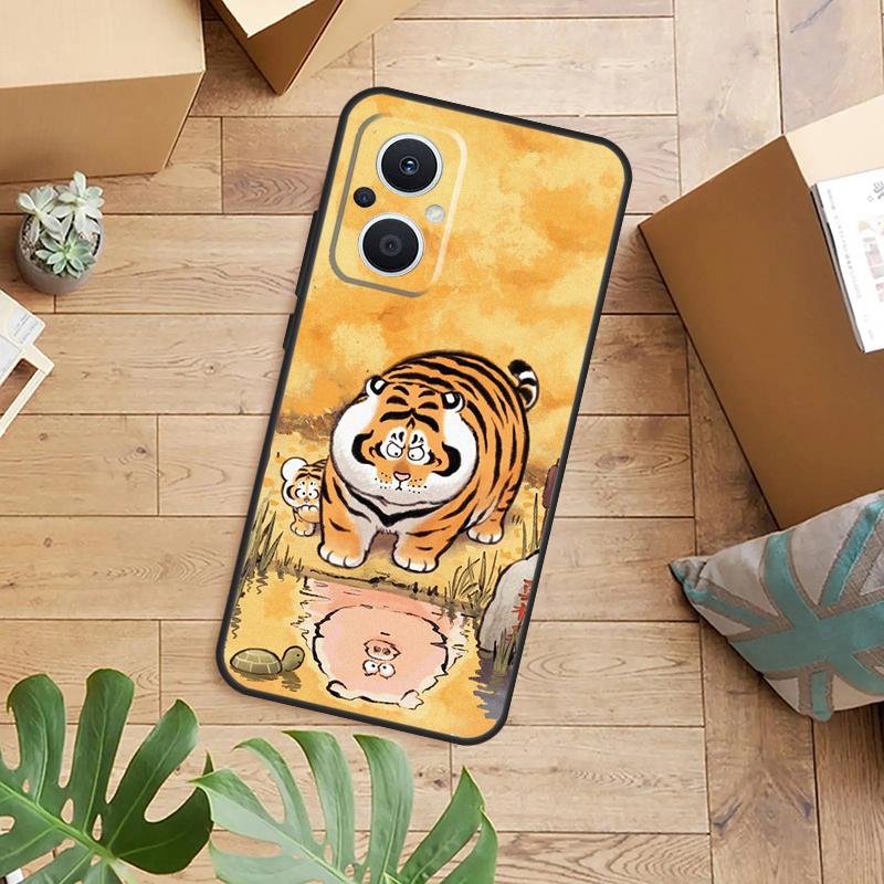 Cartoon Fat Tiger Case For OPPO Reno 14F 13F 12F 10 11 12 13 14 Pro 7 8 Lite OPPO Find X9 X8 X6 X5 Pro Cover For OPPO Reno7 4G
Cartoon Fat Tiger Case For OPPO Reno 14F 13F 12F 10 11 12 13 14 Pro 7 8 Lite OPPO Find X9 X8 X6 X5 Pro Cover For OPPO Reno7 4G