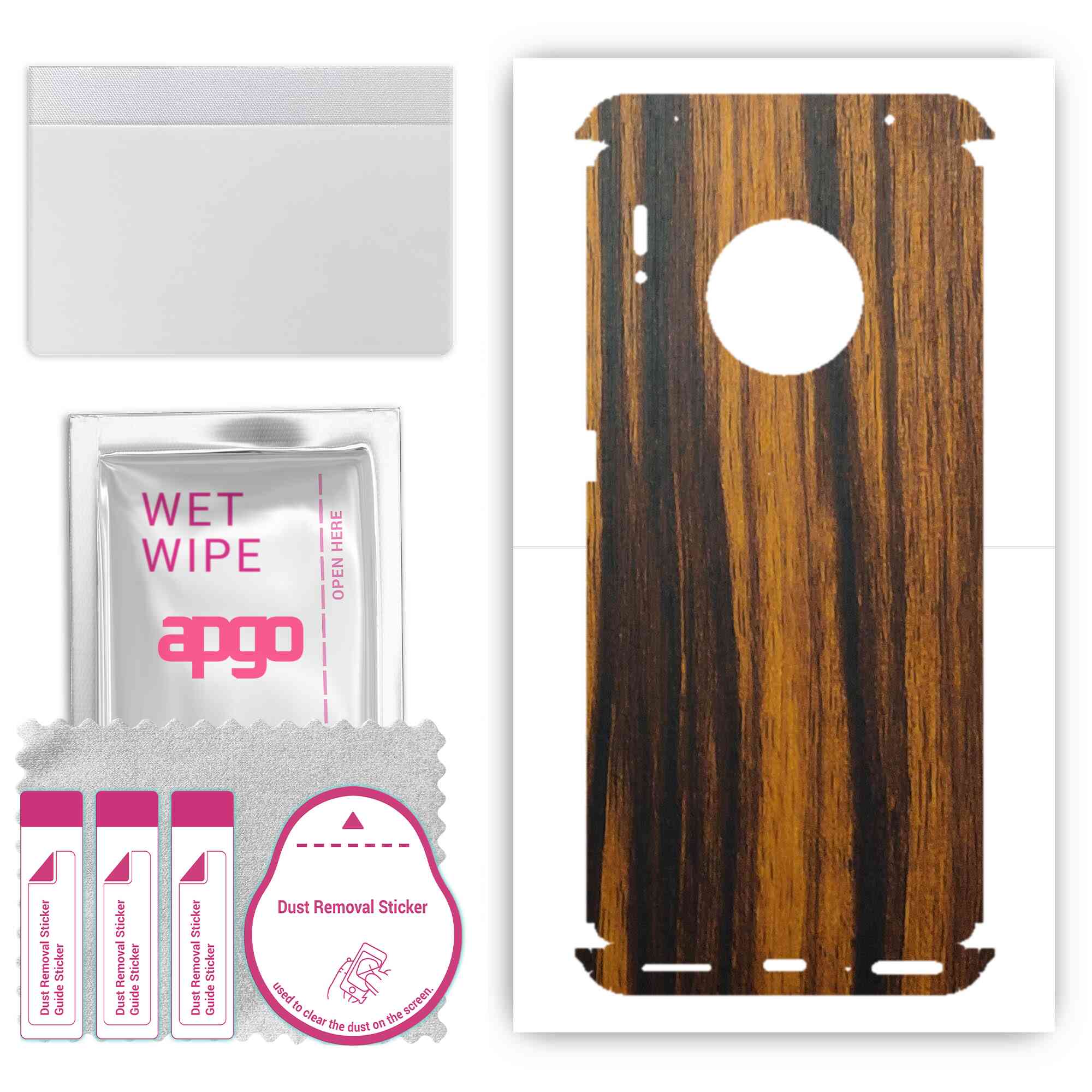 apgo Protective Skin Sticker for the back+sides compatible with Huawei Mate 30 Pro, Full Wrap Film, Foil, Vinyl - Pattern Tigerwood
apgo Protective Skin Sticker for the back+sides compatible with Huawei Mate 30 Pro, Full Wrap Film, Foil, Vinyl - Pattern Tigerwood
