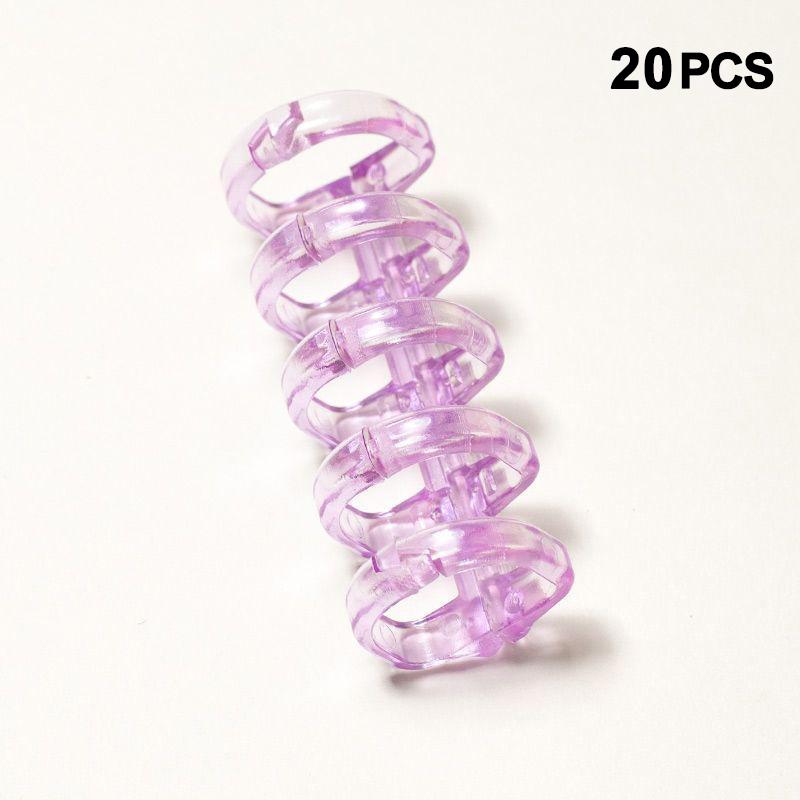 20Pcs 5 Hole Binder Clasp Plastic Split Binding Ring Buckle DIY Punch Loose-Leaf Stationery Office Supplies
20Pcs 5 Hole Binder Clasp Plastic Split Binding Ring Buckle DIY Punch Loose-Leaf Stationery Office Supplies