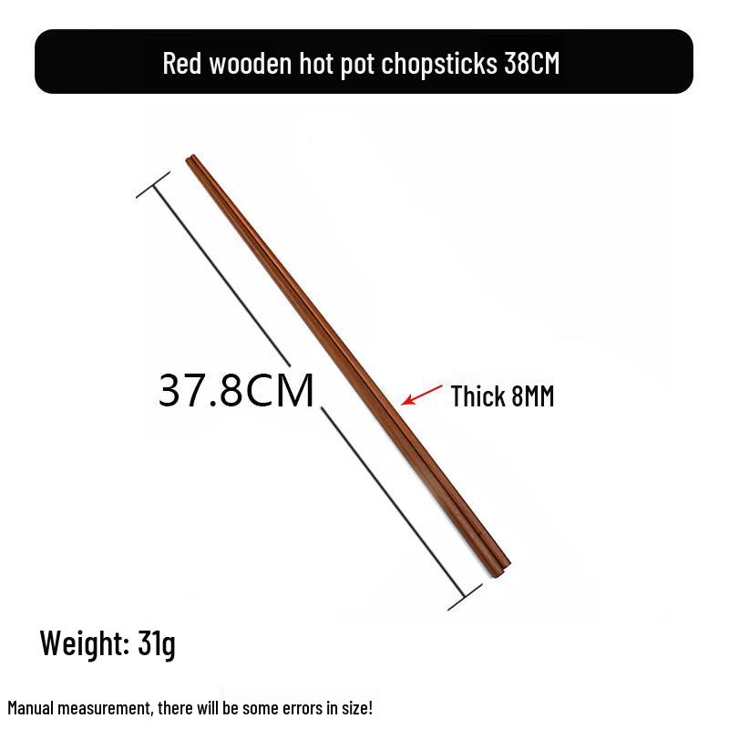 Zhishi Solid Wood Hotpot Chopsticks
Zhishi Solid Wood Hotpot Chopsticks