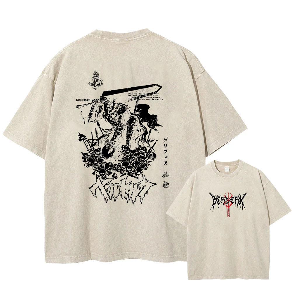 Вінтажний washed футболка з аніме принтом Harajuku Streetwear Графічна футболка Літній топ з коротким рукавом Бавовняна футболка для жінок чоловіків S
Вінтажний washed футболка з аніме принтом Harajuku Streetwear Графічна футболка Літній топ з коротким рукавом Бавовняна футболка для жінок чоловіків S
