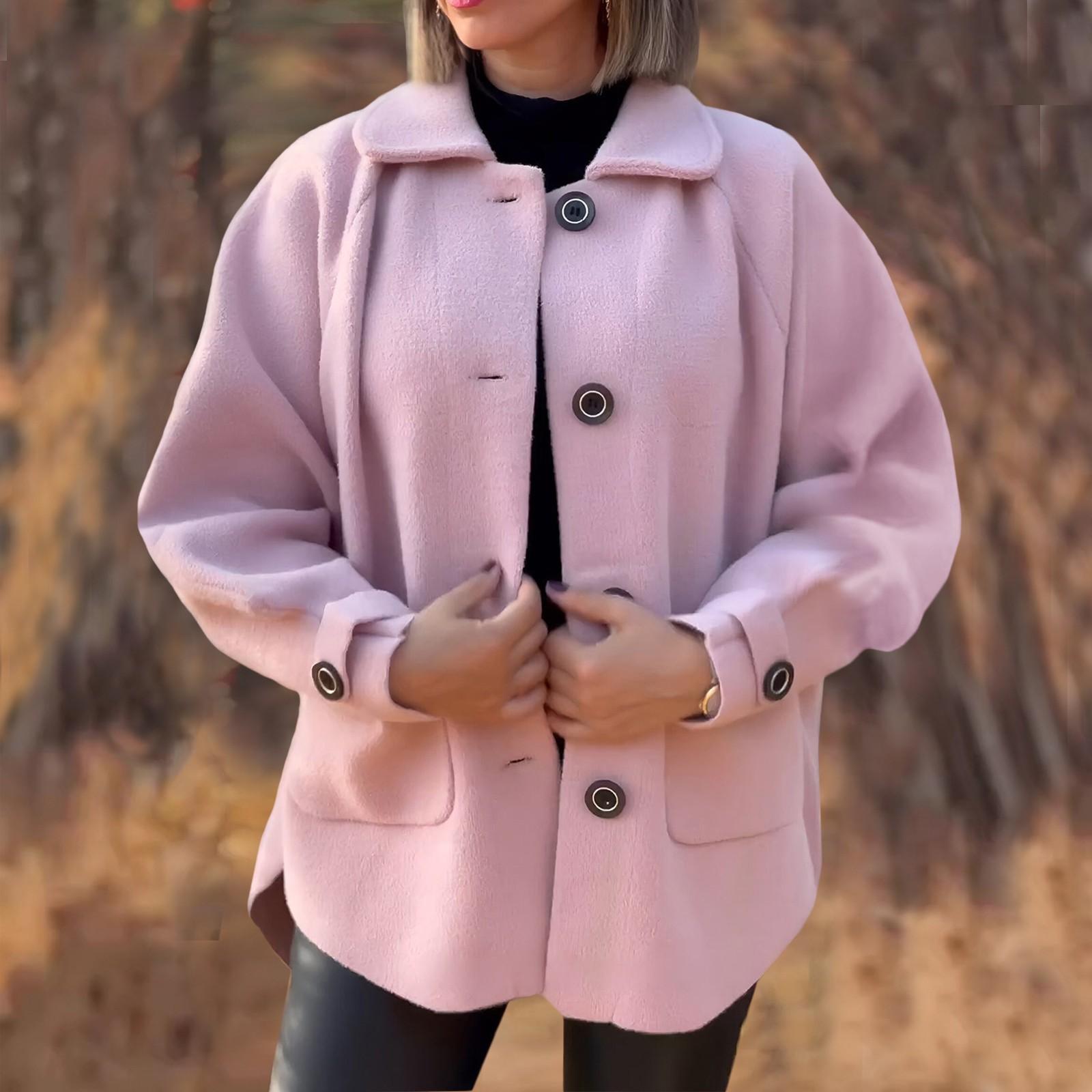 Женское длинное шерстяное женское пальто с завязками на талии и двойной пряжкой XL розовый
Женское длинное шерстяное женское пальто с завязками на талии и двойной пряжкой XL розовый