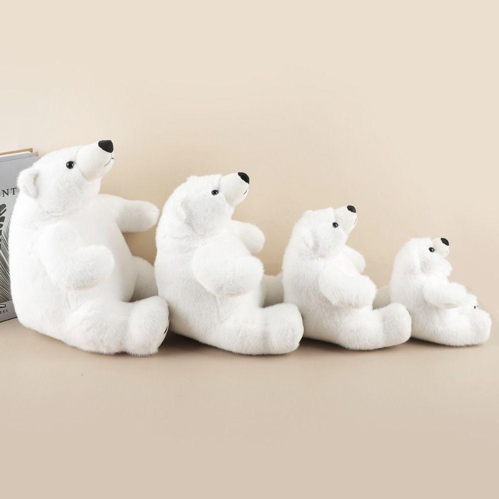 Scarf Sitting Polar Bear Plush Toy Round Belly Animal Plush Doll Adults Children 15cm-No Scarf
Scarf Sitting Polar Bear Plush Toy Round Belly Animal Plush Doll Adults Children 15cm-No Scarf