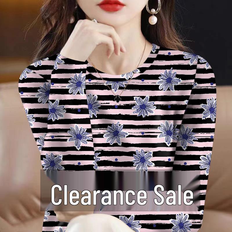 Elegant Women s Striped Long-Sleeve Milk Silk Top for Autumn/Winter 2XL
Elegant Women s Striped Long-Sleeve Milk Silk Top for Autumn/Winter 2XL