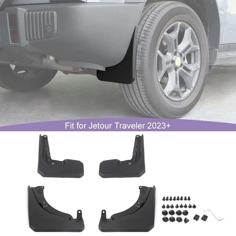 Car Mud Flaps Splash Guards Mudguards Mudflaps Accessory Fit For Jetour Traveler 2023 Up For Jetour Shanhai T2 2024 Up ABS Exterior Accessories
Car Mud Flaps Splash Guards Mudguards Mudflaps Accessory Fit For Jetour Traveler 2023 Up For Jetour Shanhai T2 2024 Up ABS Exterior Accessories