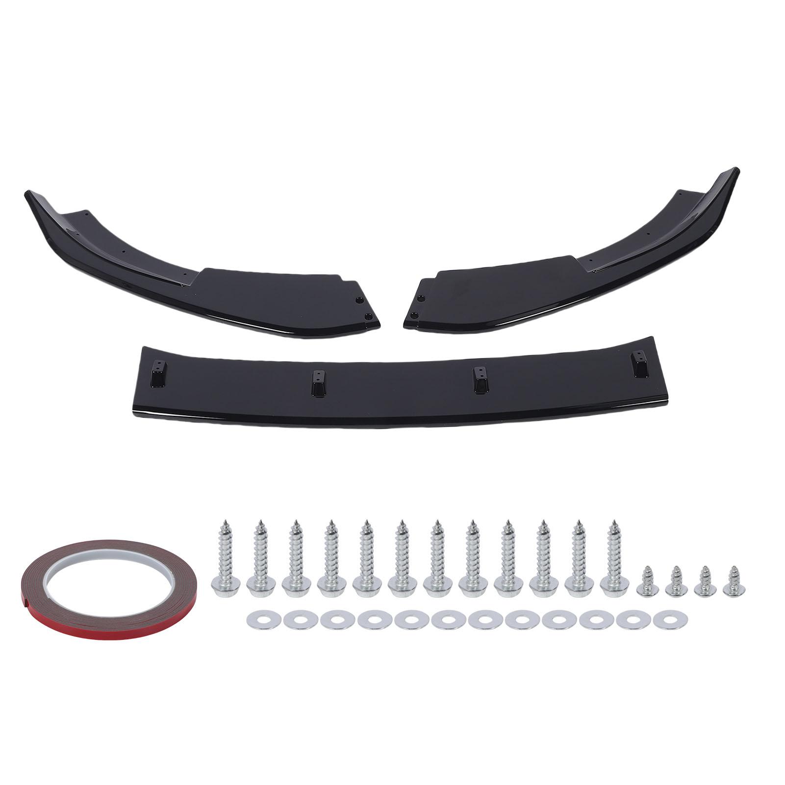 3pcs Front Bumper Lip Spoiler Splitter Body Kit Bumper Lip Diffuser Replacement for MK6 GTD 
3pcs Front Bumper Lip Spoiler Splitter Body Kit Bumper Lip Diffuser Replacement for MK6 GTD