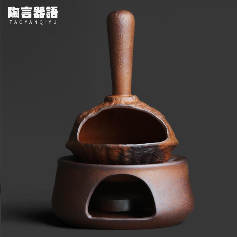 Coarse Pottery Old Rock Clay Tea Warmer Holder Candle Heater Stove Kettle Stand Baked Milk Jar Carbon Furnace Tableware Craft
Coarse Pottery Old Rock Clay Tea Warmer Holder Candle Heater Stove Kettle Stand Baked Milk Jar Carbon Furnace Tableware Craft