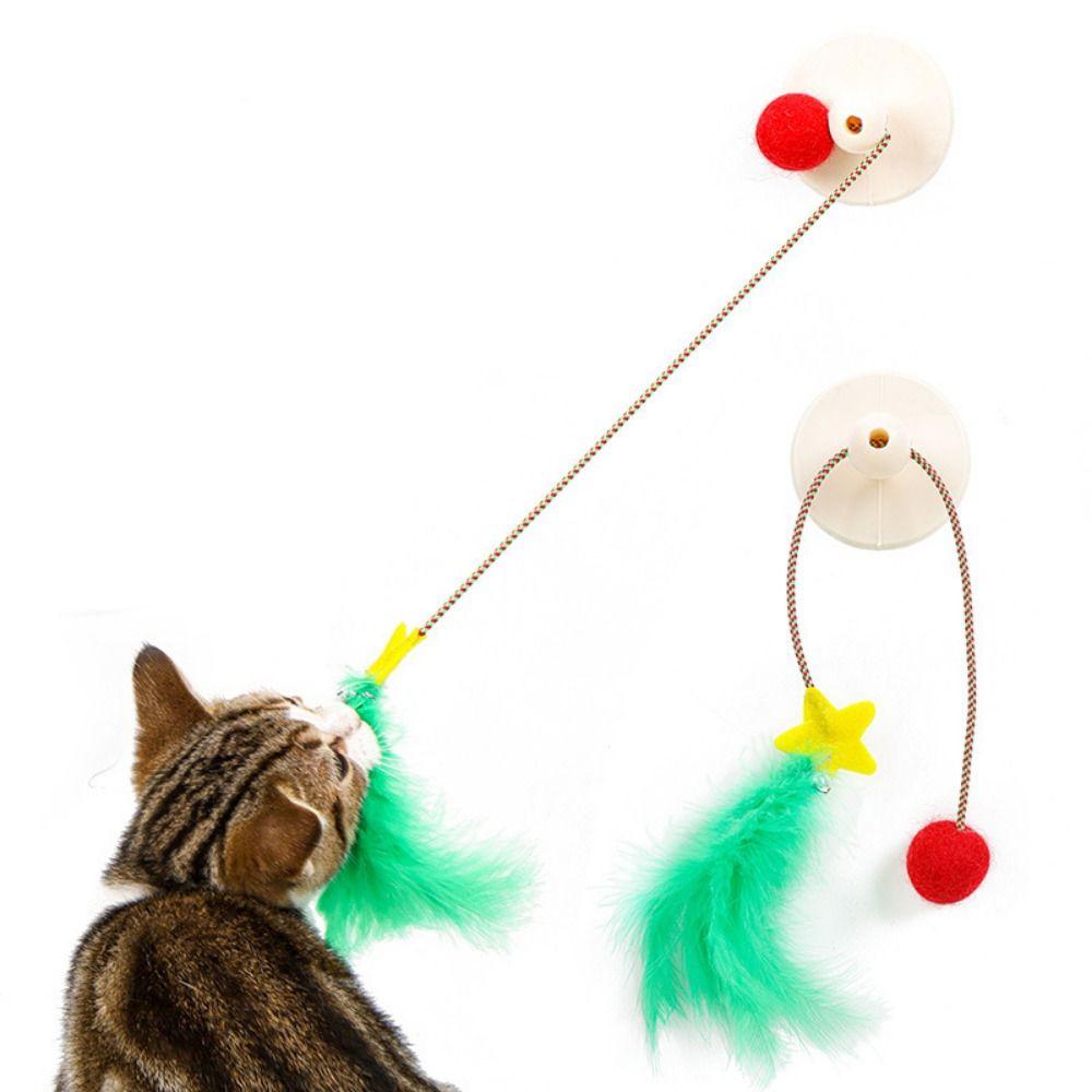 Bite Resistant Pet Christmas Sucker Toy Decorative Sucker Cat Stick Toys Self Happy cat toy
Bite Resistant Pet Christmas Sucker Toy Decorative Sucker Cat Stick Toys Self Happy cat toy