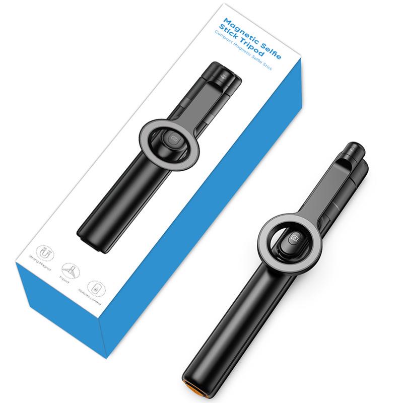 Magnetic Selfie Stick Tripod with Bluetooth Remote & Pop-up Floor Stand for Live Streaming
Magnetic Selfie Stick Tripod with Bluetooth Remote & Pop-up Floor Stand for Live Streaming