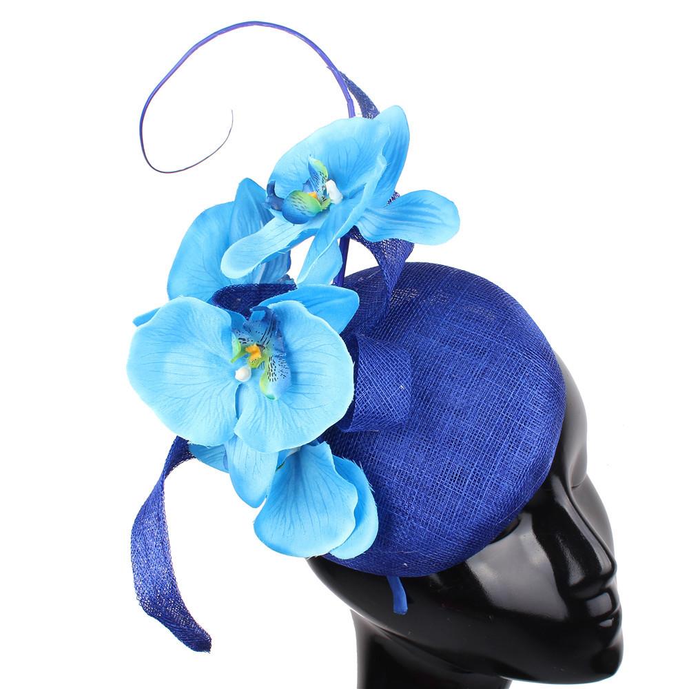 European And American Retro 4-Layer Hemp Yarn Headgear Catwalk Bride Feather Hair Accessories Red Gift Hat королівський синій колір
European And American Retro 4-Layer Hemp Yarn Headgear Catwalk Bride Feather Hair Accessories Red Gift Hat королівський синій колір