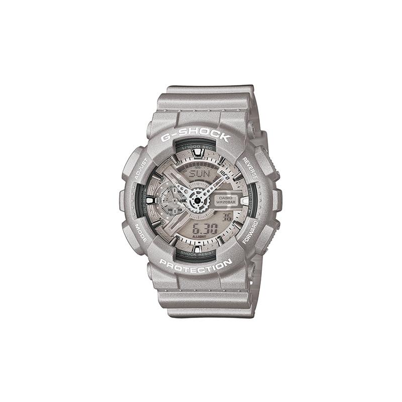 Casio LCD/pointer dual display series YOUTH series fashion trend classic waterproof sports quartz movement resin strap Japanese and Korean GA-110BC-8A серебряный
Casio LCD/pointer dual display series YOUTH series fashion trend classic waterproof sports quartz movement resin strap Japanese and Korean GA-110BC-8A серебряный