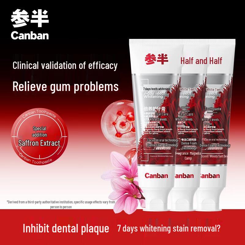 Sanban Saffron Toothpaste
Sanban Saffron Toothpaste