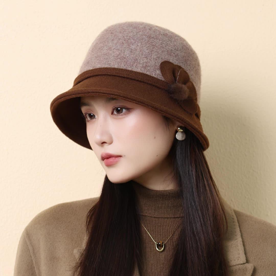 Autumn and winter hats for women, versatile, fleece-lined, thickened, warm, stylish and versatile knitted bucket hats for middle-aged and elderly 56-60CM
Autumn and winter hats for women, versatile, fleece-lined, thickened, warm, stylish and versatile knitted bucket hats for middle-aged and elderly 56-60CM