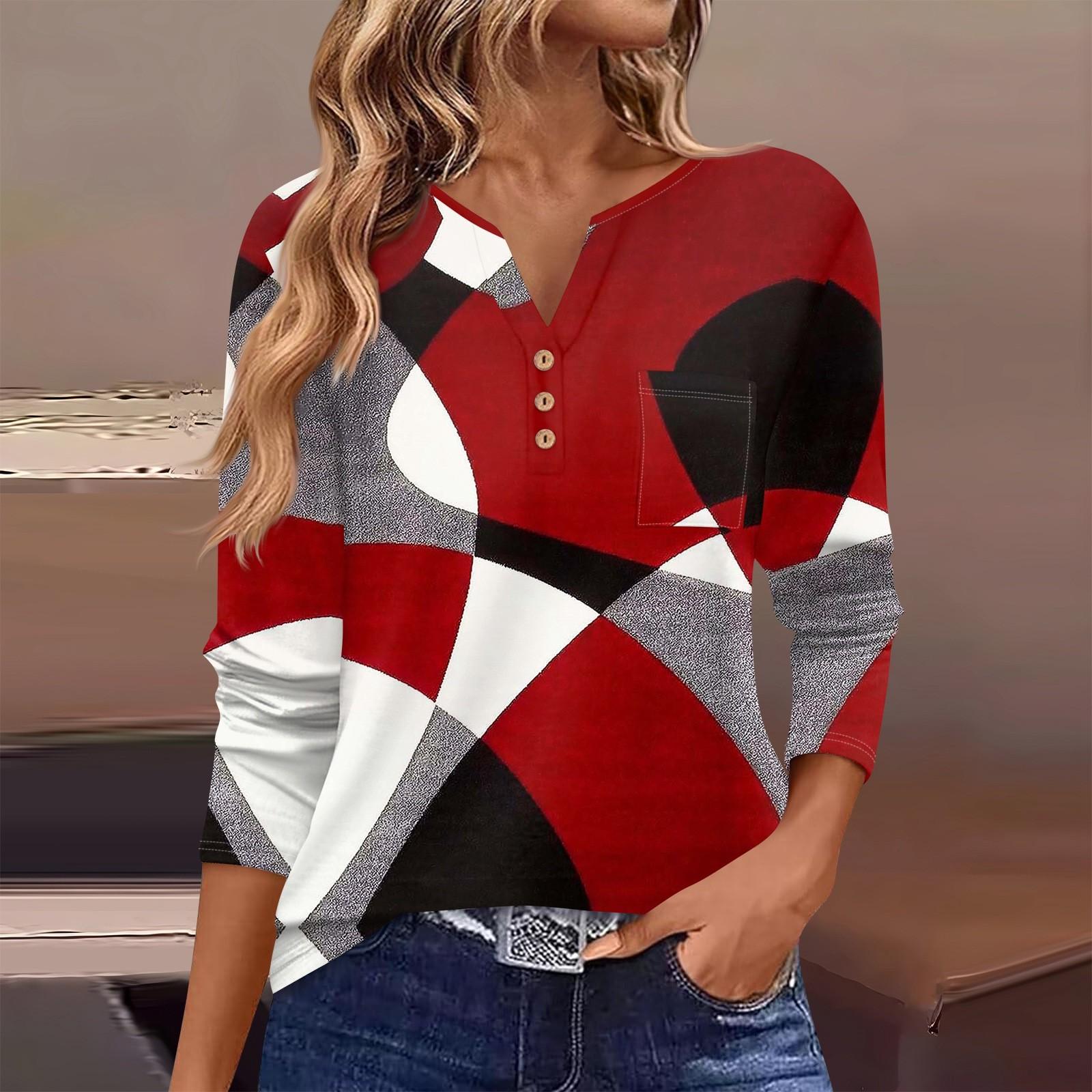 Жіноча футболка з довгим рукавом і довгим рукавом, щоденна мода на вихідні, базовий V-подібний виріз, звичайний топ із кишенею XXXL
Жіноча футболка з довгим рукавом і довгим рукавом, щоденна мода на вихідні, базовий V-подібний виріз, звичайний топ із кишенею XXXL