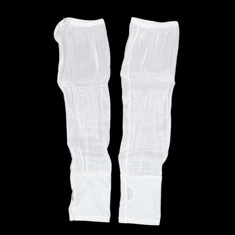 New Ice Silk Long Sleeves Sunscreen Loose Arm Sleeve UV Sun Protection Summer Women Gloves Outdoor Cycling Golf Cool Arms Cover One Size білий
New Ice Silk Long Sleeves Sunscreen Loose Arm Sleeve UV Sun Protection Summer Women Gloves Outdoor Cycling Golf Cool Arms Cover One Size білий