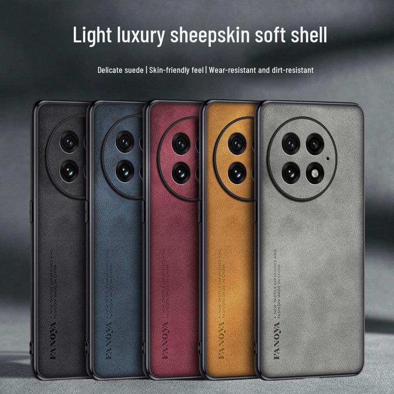 OnePlus 13 Lambskin Business Case - Stylish, Skin-Friendly, Full-Cover Protection Galactic Gray Sheepskin Case
OnePlus 13 Lambskin Business Case - Stylish, Skin-Friendly, Full-Cover Protection Galactic Gray Sheepskin Case