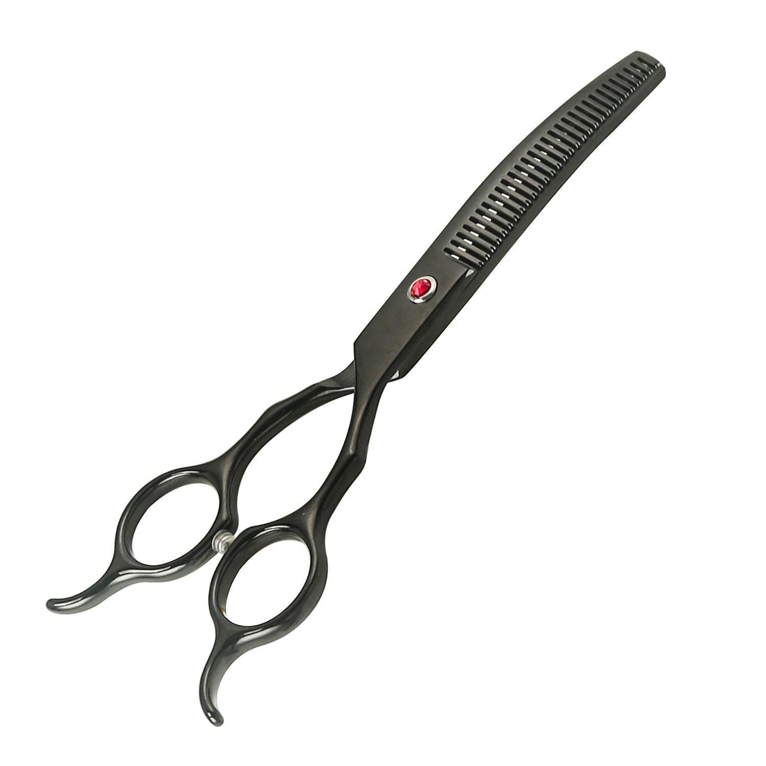 Double-Tailed Curved Scissors for Trimming Dog Fur Beautifully Professional Dog Grooming Scissors Pet Curved Thinning Shears
Double-Tailed Curved Scissors for Trimming Dog Fur Beautifully Professional Dog Grooming Scissors Pet Curved Thinning Shears