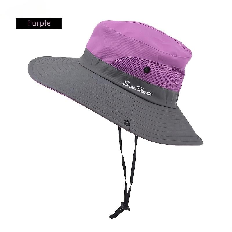 1Pcs Summer Outdoor Sun Hat, Breathable Sun Hat, Folding Sun Hat, Female Ponytail Hole Fisherman Hat Outdoor climbing hat фіолетовий
1Pcs Summer Outdoor Sun Hat, Breathable Sun Hat, Folding Sun Hat, Female Ponytail Hole Fisherman Hat Outdoor climbing hat фіолетовий