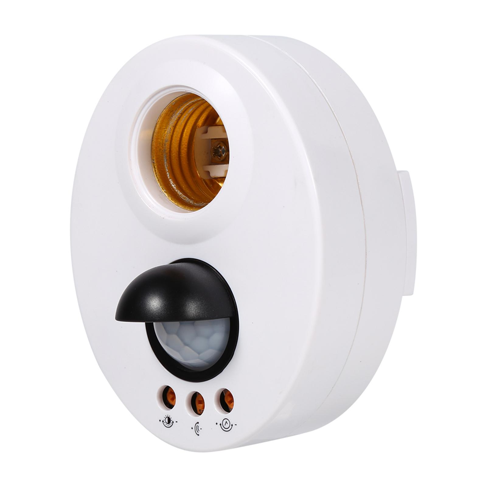 E27 110 250V Human Body Induction Automatic IR Infrared Sensor Light Socket Base Lamp Holder
E27 110 250V Human Body Induction Automatic IR Infrared Sensor Light Socket Base Lamp Holder