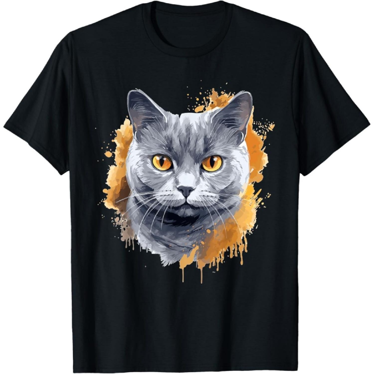 British Shorthair Cats British Shorthair Cat T-Shirt for Men Women Kids XXXXXL чорний
British Shorthair Cats British Shorthair Cat T-Shirt for Men Women Kids XXXXXL чорний