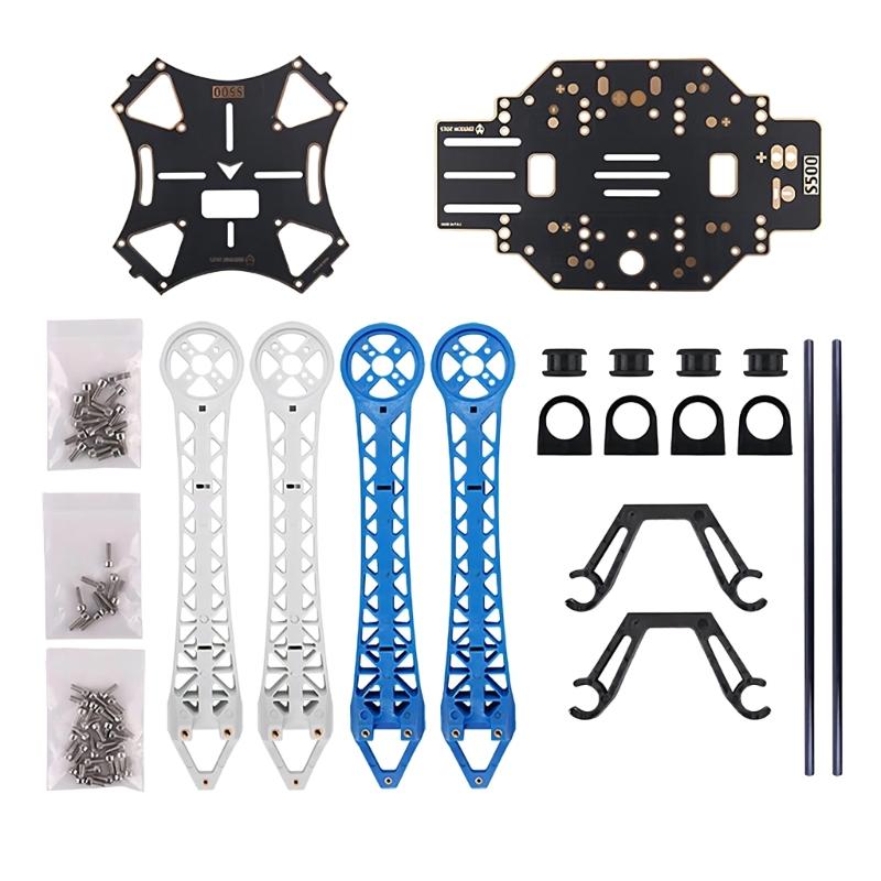 S500 SK500 Quadcopter Frame Kit Blue White Landing Gear Four Aircraft Mount Arm Support Bracket Rack Set
S500 SK500 Quadcopter Frame Kit Blue White Landing Gear Four Aircraft Mount Arm Support Bracket Rack Set