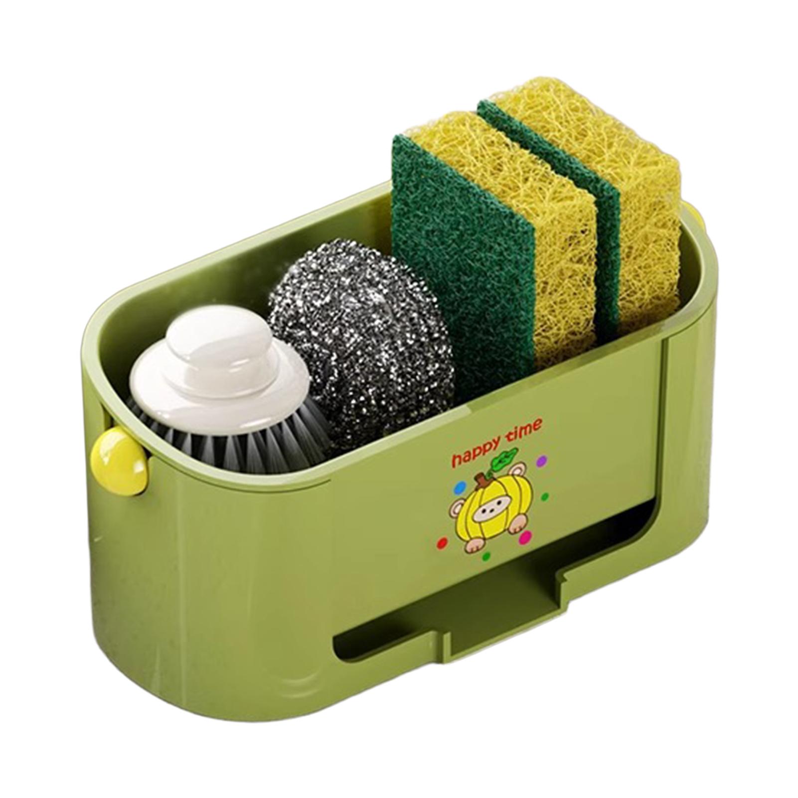 Kitchen Sink Organizer Sponge Holder Multi-purpose Dish Cloth Brush Soap Holder Kitchen Countertop Storage Essentials
Kitchen Sink Organizer Sponge Holder Multi-purpose Dish Cloth Brush Soap Holder Kitchen Countertop Storage Essentials
