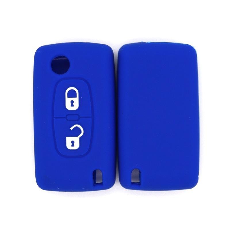 Suitable for Peugeot old model 301307407 Citroen C4 Sega 2-key silicone car key bag case синій
Suitable for Peugeot old model 301307407 Citroen C4 Sega 2-key silicone car key bag case синій