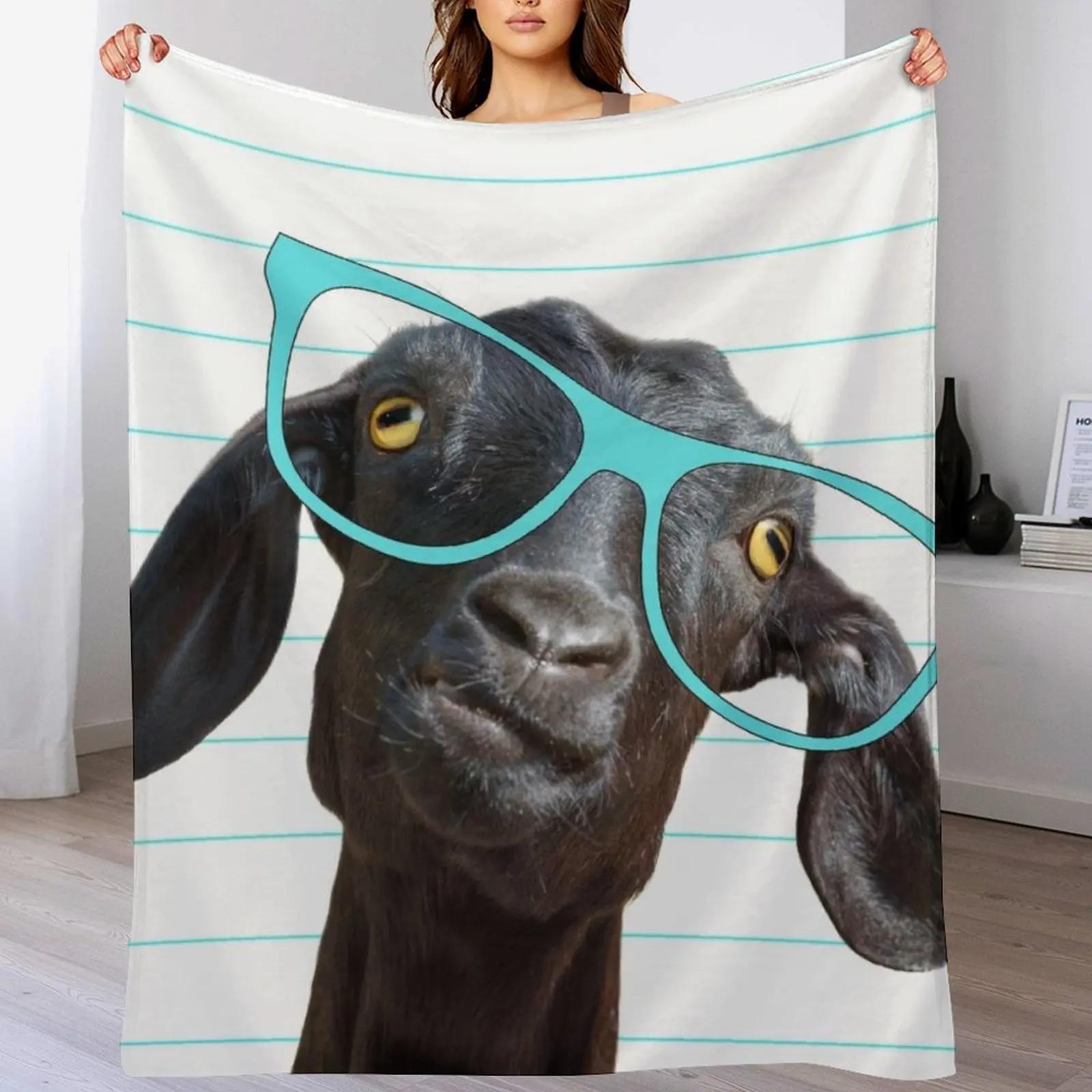 Smarty Goat Throw Blanket Multi Purpose Soft Warm Blanket for Home Travel 102x76cm(40x30in)
Smarty Goat Throw Blanket Multi Purpose Soft Warm Blanket for Home Travel 102x76cm(40x30in)