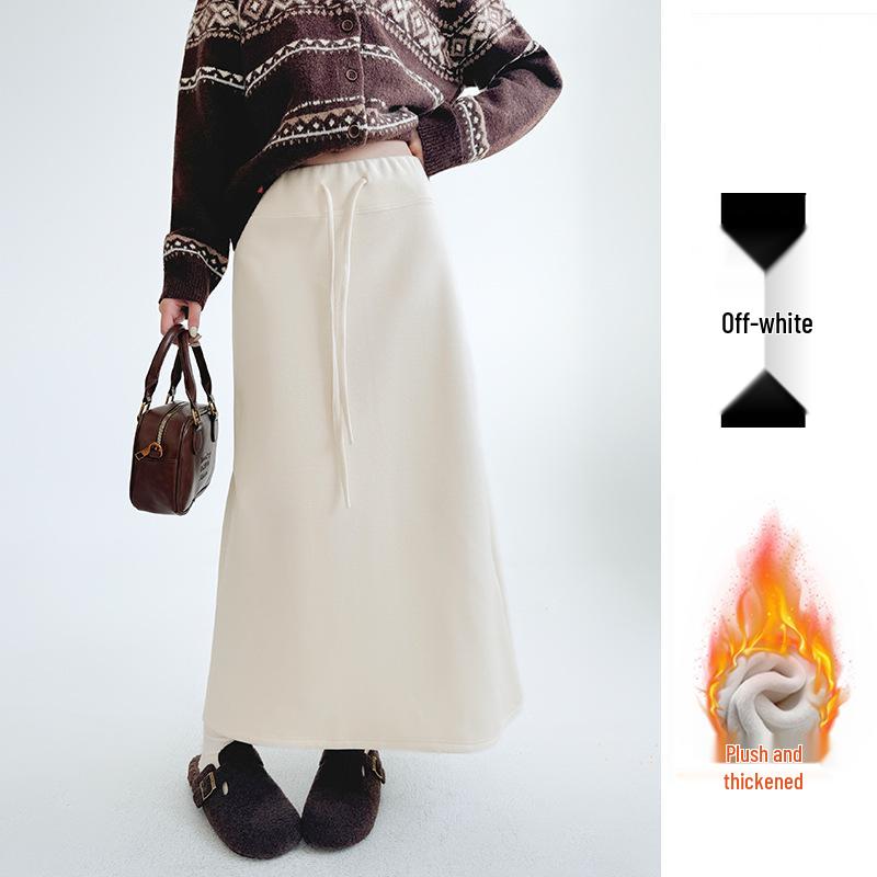 Heavyweight Velvet A-line Women s Skirt - Slimming Mid-length Slit Style for Autumn/Winter. Large грязно-белый
Heavyweight Velvet A-line Women s Skirt - Slimming Mid-length Slit Style for Autumn/Winter. Large грязно-белый