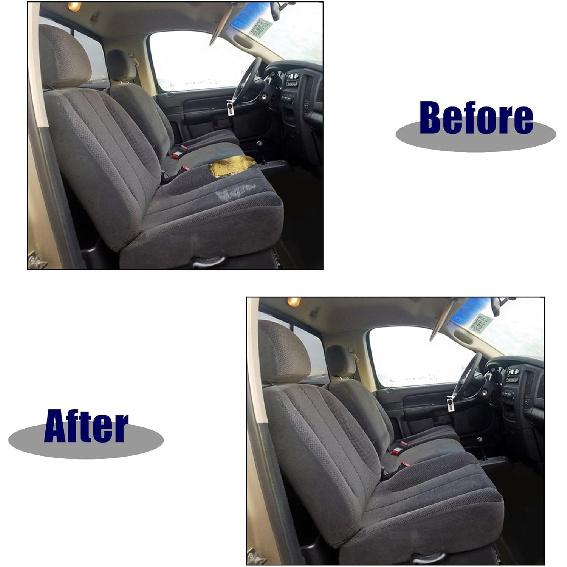 Left Driver Side Bottom Cloth Perforated Bottom Seat Cover Dark Gray Compatible with Dodge Ram 1500 2500 3500 SLT XE 2002 2003 2004 2005
Left Driver Side Bottom Cloth Perforated Bottom Seat Cover Dark Gray Compatible with Dodge Ram 1500 2500 3500 SLT XE 2002 2003 2004 2005