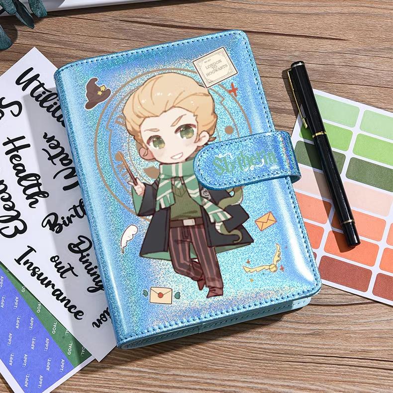 Harry Potter Laser Notebook Student Journal Hardcover Loose-leaf Cartoon Anime Blue-Malfoy синий
Harry Potter Laser Notebook Student Journal Hardcover Loose-leaf Cartoon Anime Blue-Malfoy синий