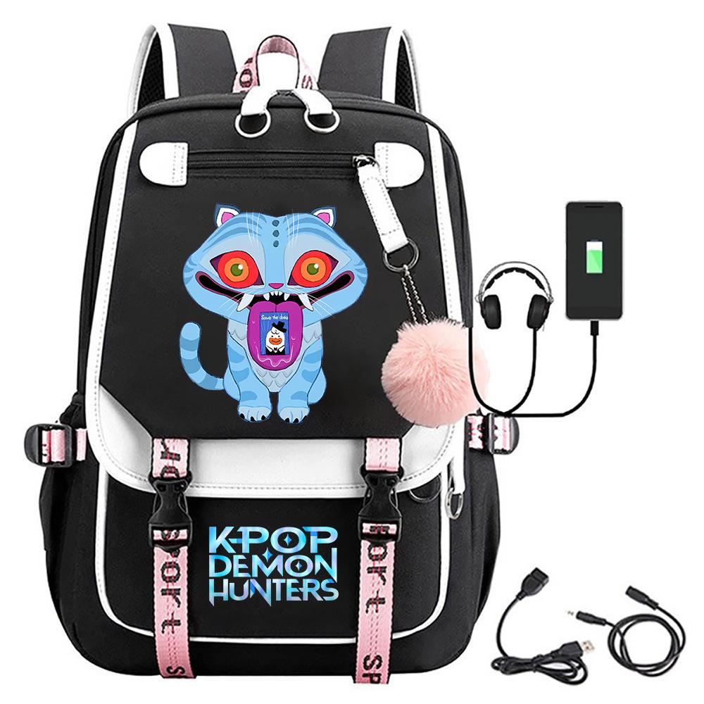 Witch Hunter Cartoon Printing Middle School High School Student School Bag Strap USB Multifunctional Backpack Average Size
Witch Hunter Cartoon Printing Middle School High School Student School Bag Strap USB Multifunctional Backpack Average Size