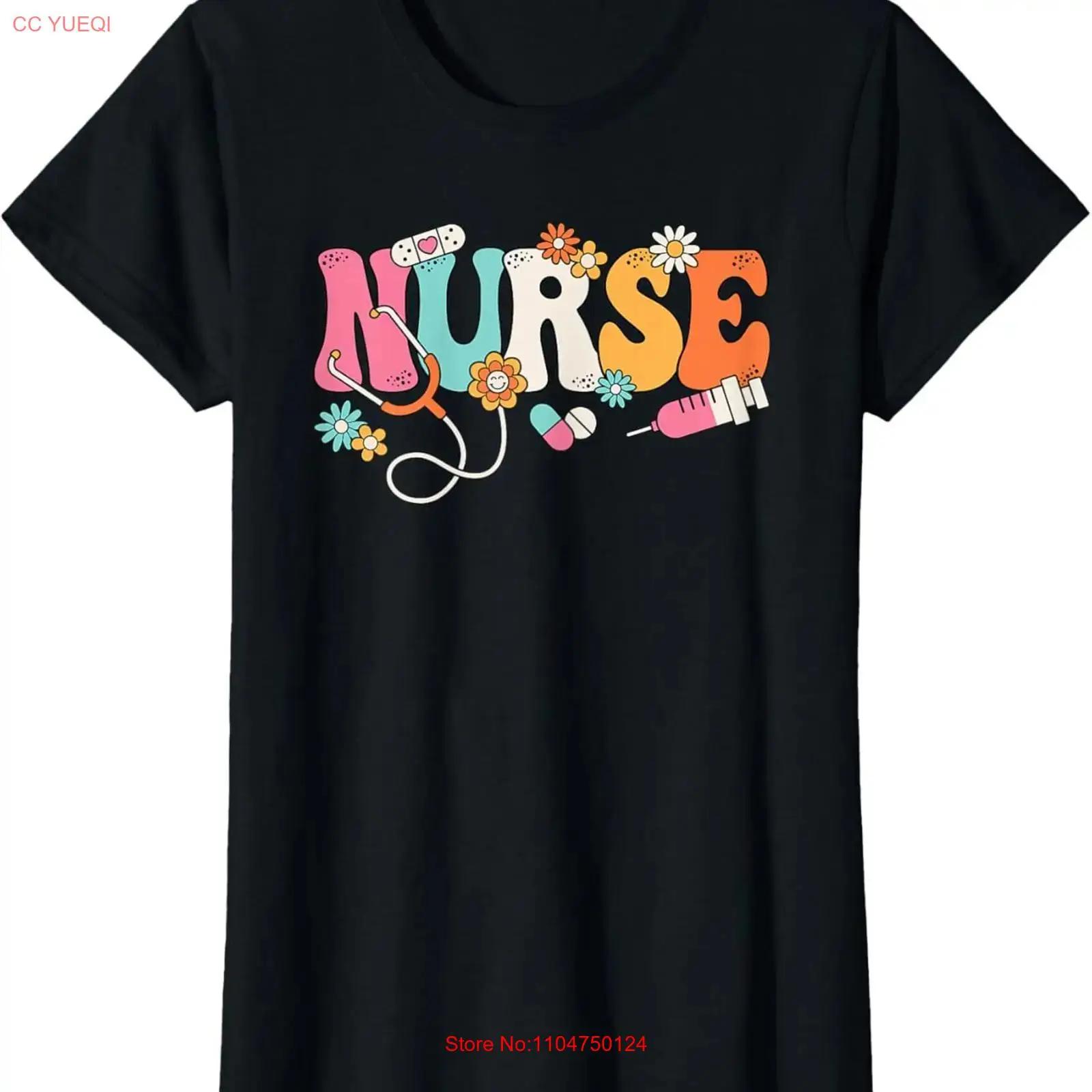 Cute Groovy Nurse Flower Nursing Women T Shirt for Dad Mom Daughter Cowo vintage Washed graphic Comfortable Versatile Stretched 5XL різнокольоровий
Cute Groovy Nurse Flower Nursing Women T Shirt for Dad Mom Daughter Cowo vintage Washed graphic Comfortable Versatile Stretched 5XL різнокольоровий
