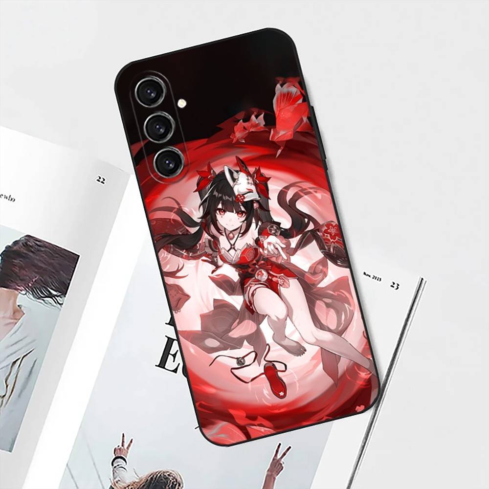 Hanabi Honkai Star Rail Sparkle Phone Case For Samsung S25,S24,S21,S22,S23,S30,Ultra,S20,Plus,Fe,Lite,Note,10 Black Soft Shell Samsung S24Plus
Hanabi Honkai Star Rail Sparkle Phone Case For Samsung S25,S24,S21,S22,S23,S30,Ultra,S20,Plus,Fe,Lite,Note,10 Black Soft Shell Samsung S24Plus