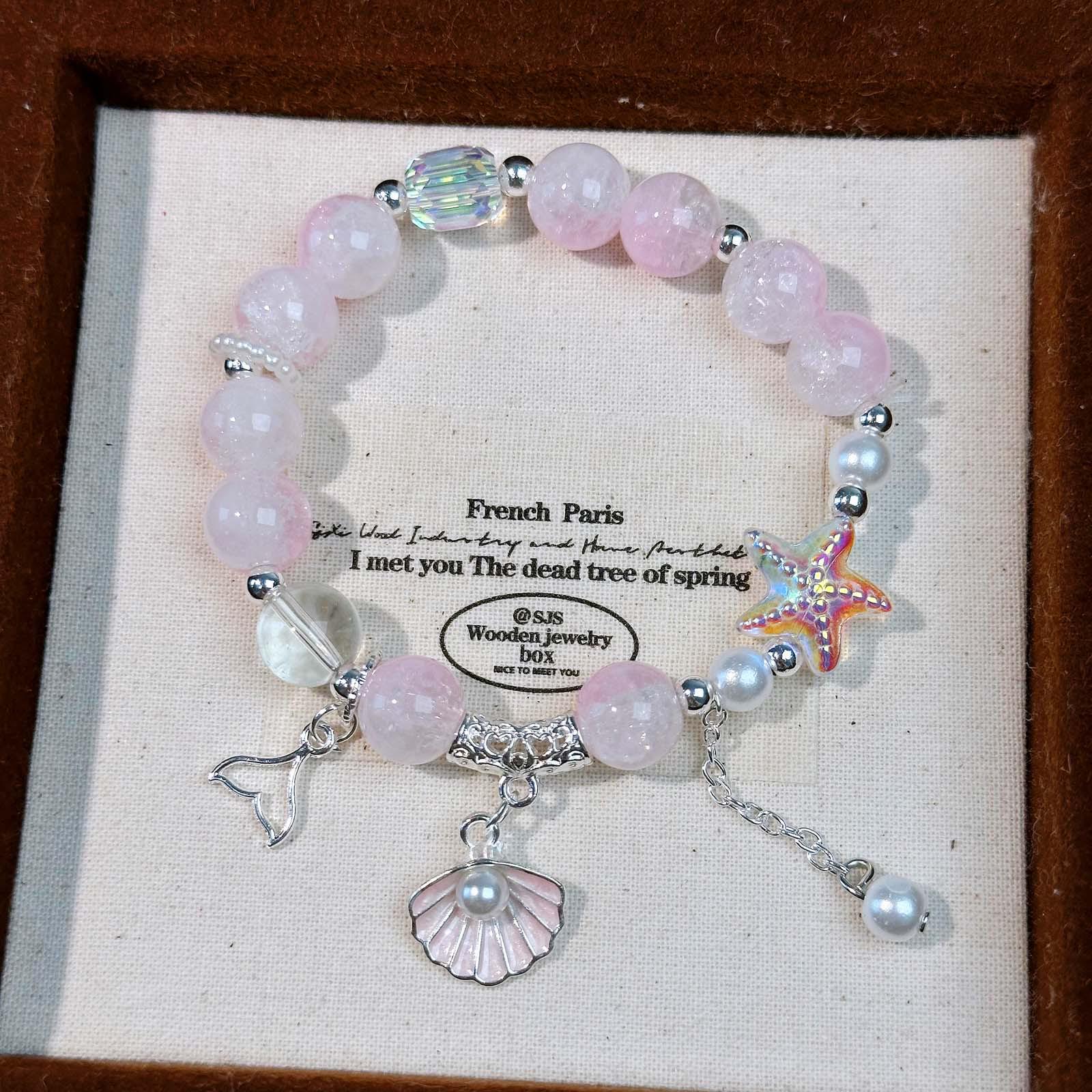 Pearl Star Beaded Bracelet: Best Friend or Couple Gift for Men & Women
Pearl Star Beaded Bracelet: Best Friend or Couple Gift for Men & Women