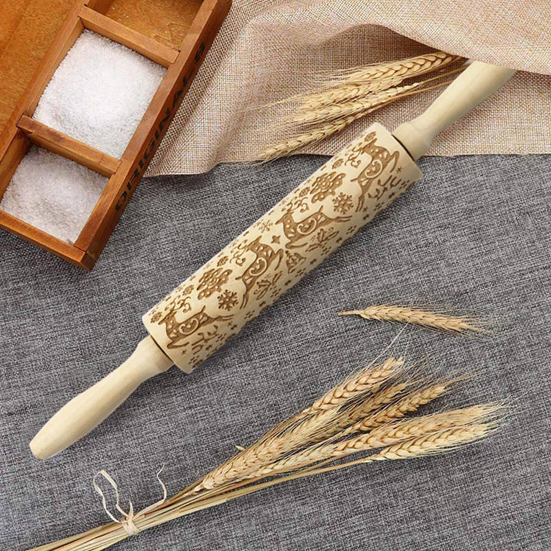 Merry Christmas Elk Wooden Print Rolling Pin Christmas Decorations for Home 2020 Navidad Noel Dessert Tools New Year 2021
Merry Christmas Elk Wooden Print Rolling Pin Christmas Decorations for Home 2020 Navidad Noel Dessert Tools New Year 2021